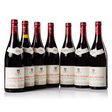 View full screen - View 1 of Lot 220. Chambolle Musigny, Les Amoureuses 2018/2019 Domaine Bertheau (7 BT).