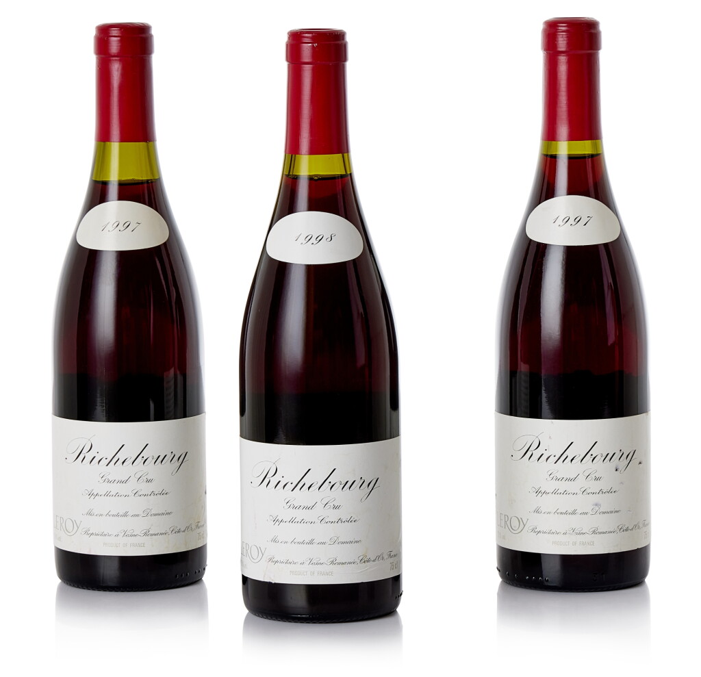 View full screen - View 1 of Lot 3062. Richebourg 1997 Domaine Leroy (2 BT).