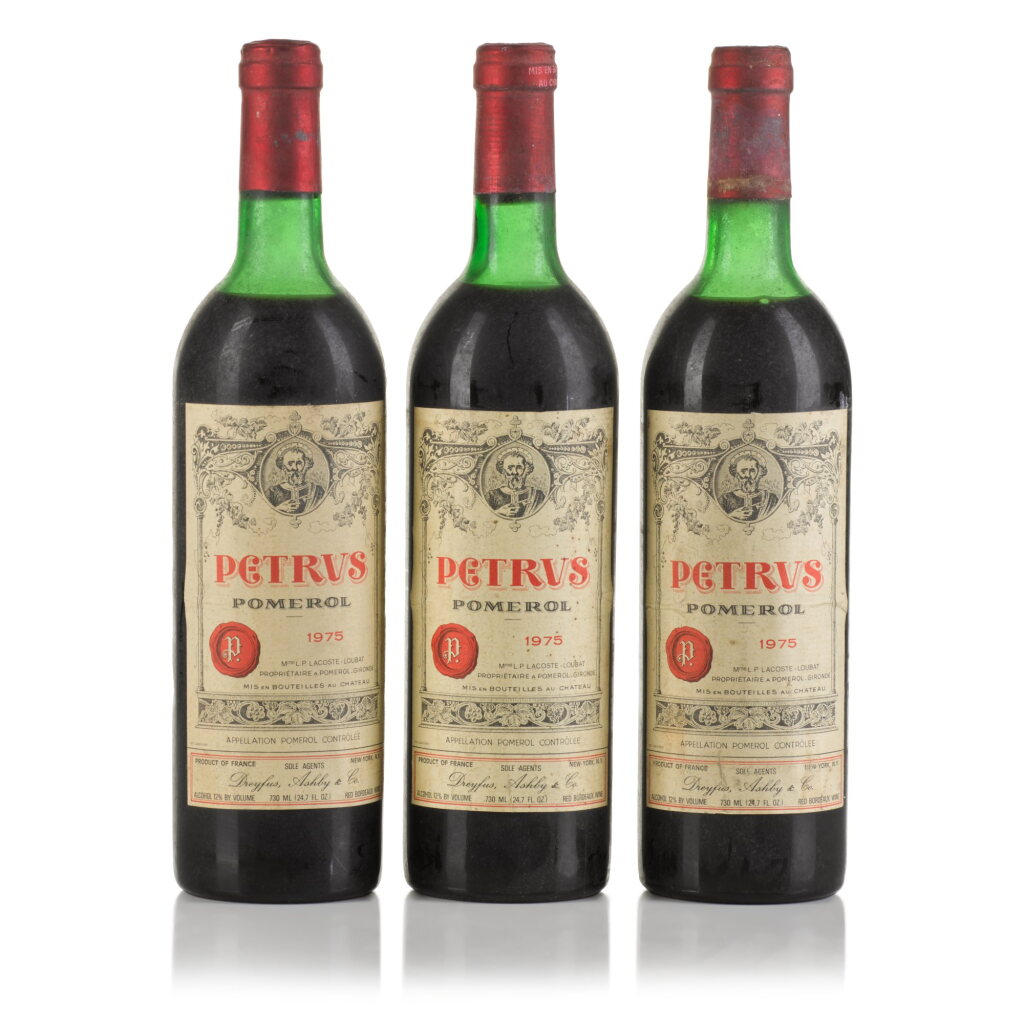 View full screen - View 1 of Lot 222. Petrus 1975 (3 BT).