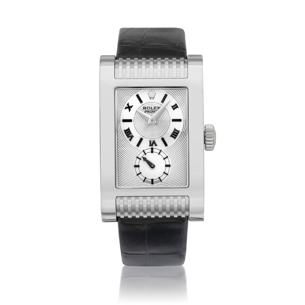 View full screen - View 1 of Lot 8210. Cellini Prince, Reference 5441 | A white gold wristwatch, Circa 2019 | 勞力士 | Cellini Prince 型號5441 | 白金腕錶,約2019年製.