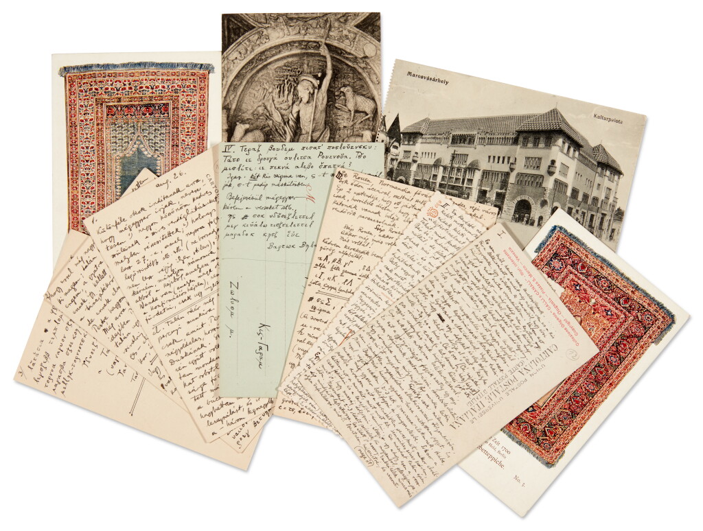 View full screen - View 1 of Lot 73. Béla Bartók. Four autograph letters to Klára Gombossy, 1916, substantially unpublished.