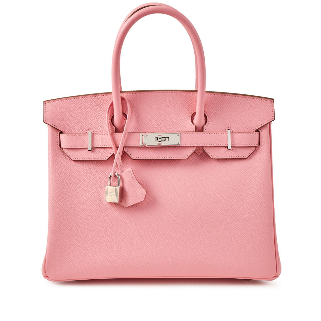 View full screen - View 1 of Lot 4. Rose Confetti Epsom Birkin 30 Palladium Hardware, 2014.