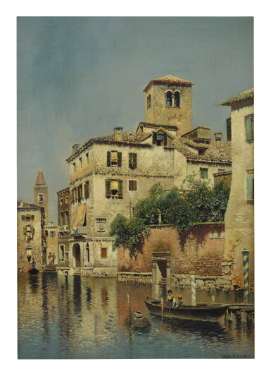 View full screen - View 1 of Lot 1133. HENRY PEMBER SMITH | VENETIAN CANAL.
