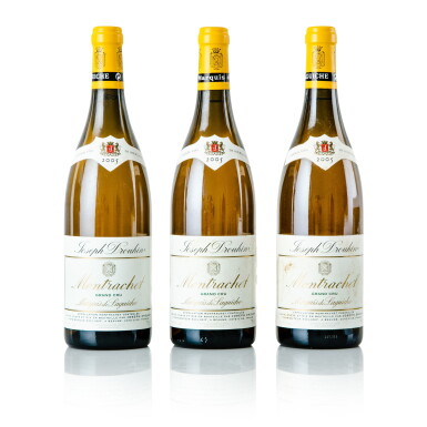 View full screen - View 1 of Lot 218. Montrachet 2005 Marquis de Laguiche (3 BT).