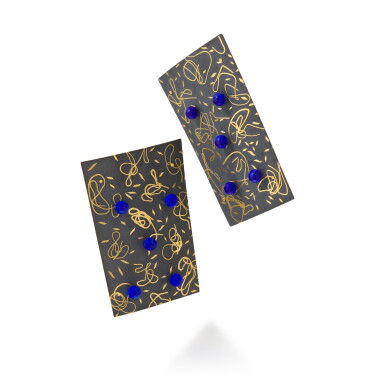View full screen - View 1 of Lot 239. Roberth Smit, Pair of "Bello" Brooches (Roberth Smit, Coppia di spille "Bello").