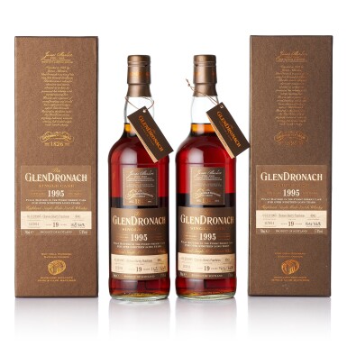 View full screen - View 1 of Lot 6612. GlenDronach 19 Year Old 1995 #4941 57.0 abv 1995 (2 BT70).