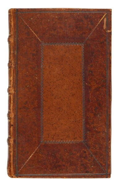 View full screen - View 1 of Lot 1541. Vergilius, Opera, Venice, Aldo Manuzio & Andrea Torresano, 1514 (but after 1517), later English paneled calf in eighteenth-century style.