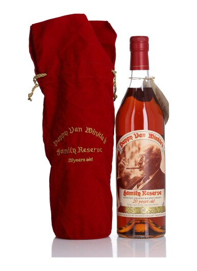 View full screen - View 1 of Lot 61. Pappy Van Winkle's 20 Year Old Family Reserve 90.4 Proof NV (1 BT 75cl).