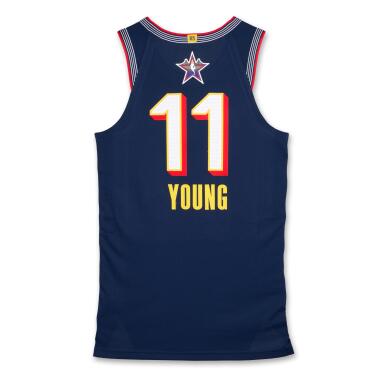 View full screen - View 1 of Lot 57. Trae Young ‘NBA All-Star’ Prototype Jersey.