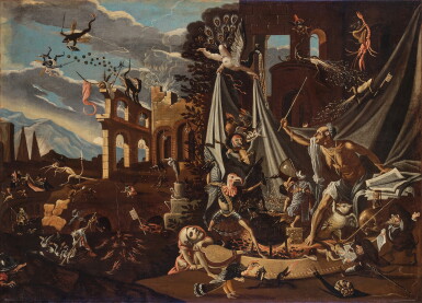 View full screen - View 1 of Lot 9. Witches Sabbath.