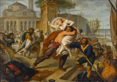 View full screen - View 1 of Lot 179. The abduction of the Venetian wives.