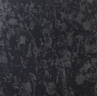 View full screen - View 1 of Lot 546. Cheering Crowd.