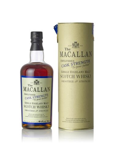 View full screen - View 1 of Lot 6023. The Macallan Unfiltered Cask Strength #17937 51.0 abv 1980 (1 BT50).