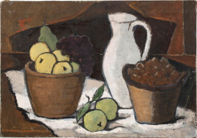 View full screen - View 1 of Lot 34. Still Life with Fruit | Nature morte aux fruits.