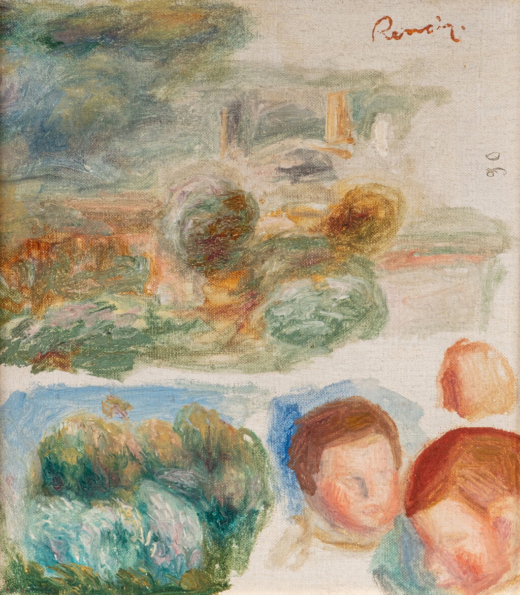 View full screen - View 1 of Lot 230. Têtes et paysages .