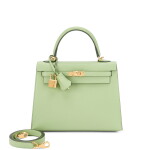 Vert Criquet Epsom Kelly 25 Sellier Gold Hardware, 2020