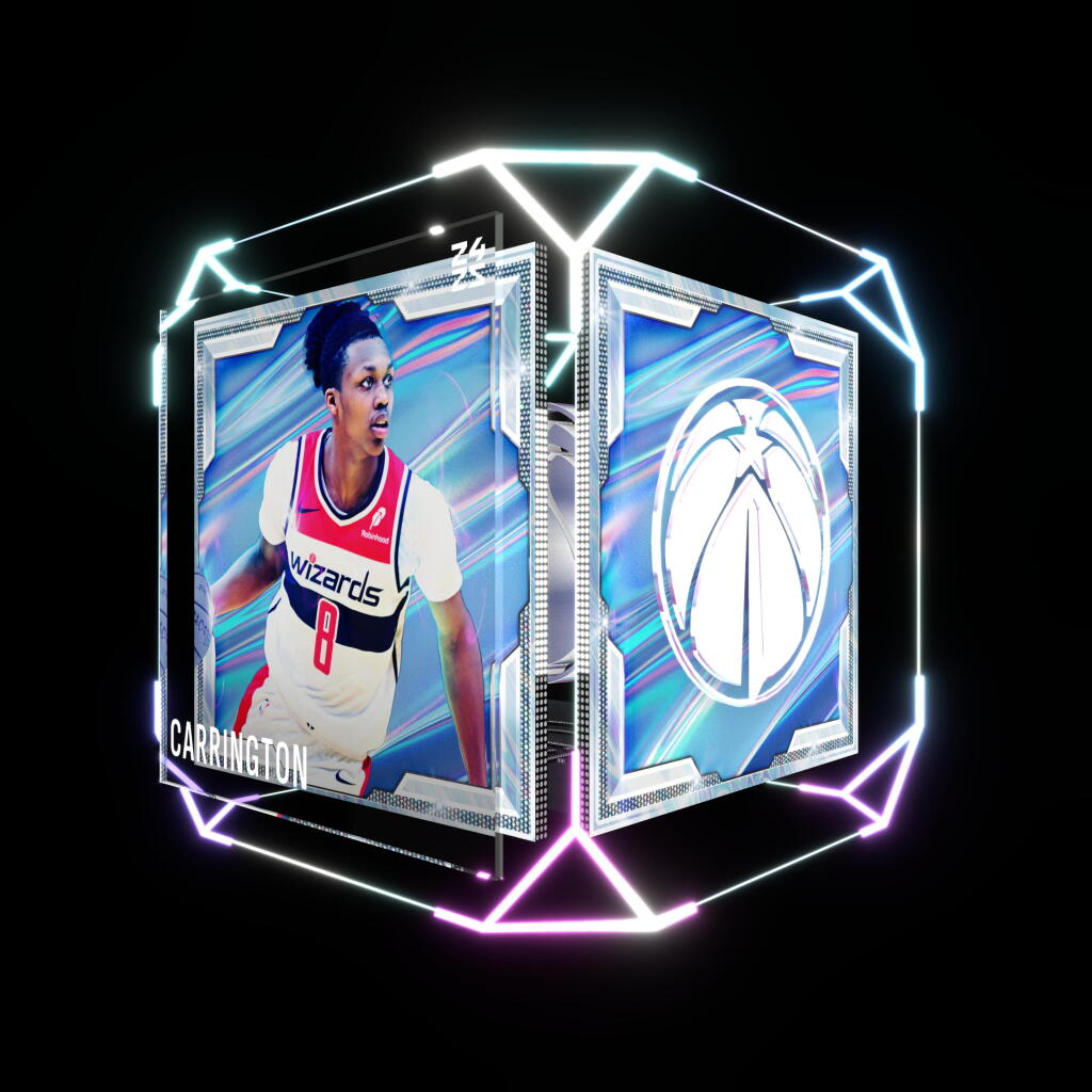 View full screen - View 1 of Lot 135. Bub Carrington Washington Wizards 2024-25 'Rookie Debut' Ultimate 1/1.