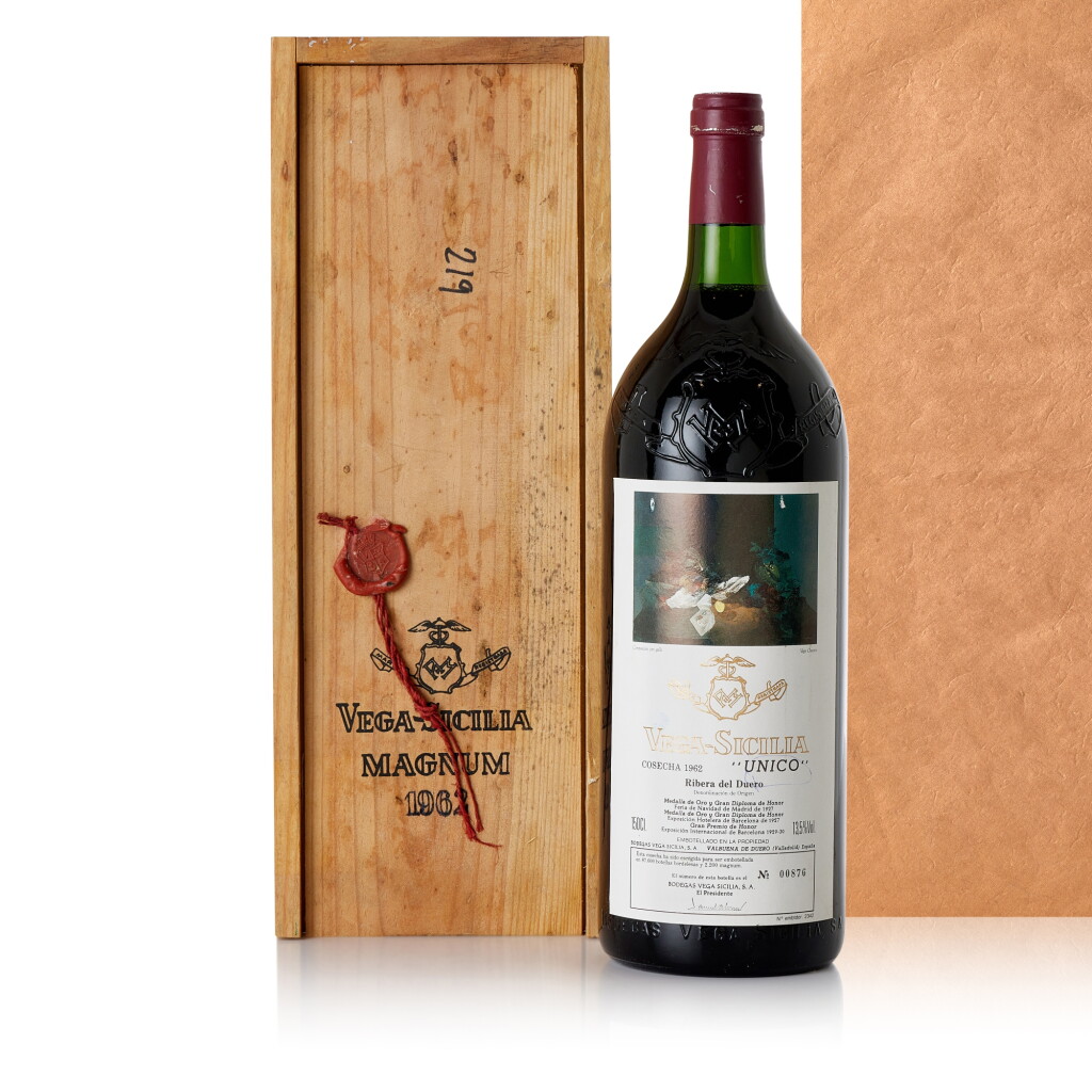 View full screen - View 1 of Lot 539. Vega Sicilia 'Unico' 1962 (1 MAG).