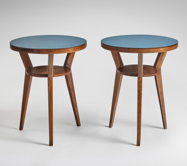 View full screen - View 1 of Lot 182. Pair of Side Tables.