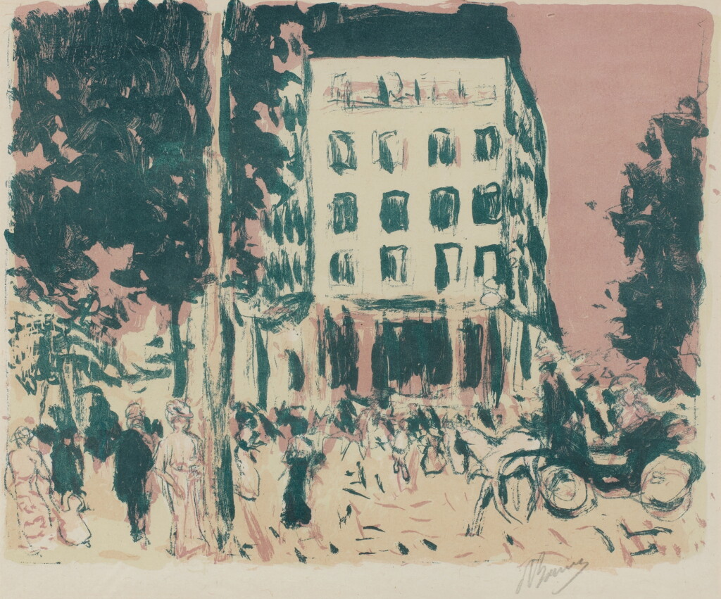View full screen - View 1 of Lot 2132. Les Boulevards, from Das Mappenwerk der Insel (Roger-Marx 74; Bouvet 72).