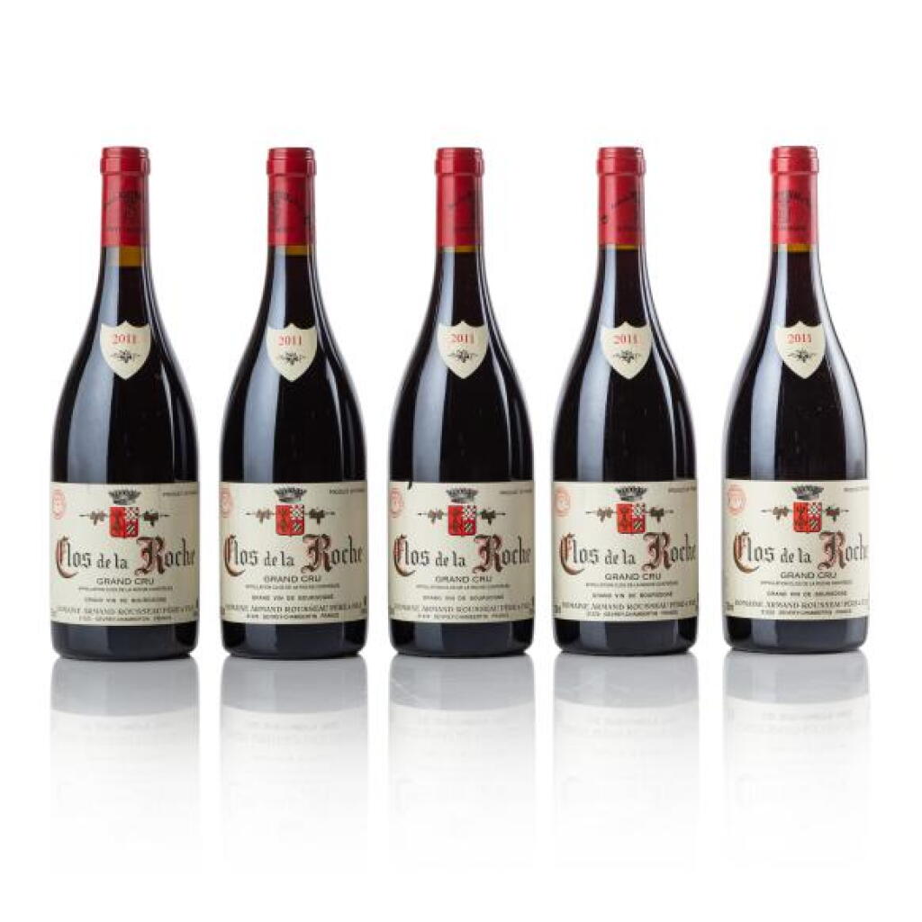 View full screen - View 1 of Lot 158. Clos de la Roche 2011 Domaine Armand Rousseau (5 BT).