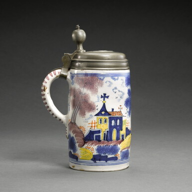 View full screen - View 1 of Lot 123. German, 18th century | Tankard.