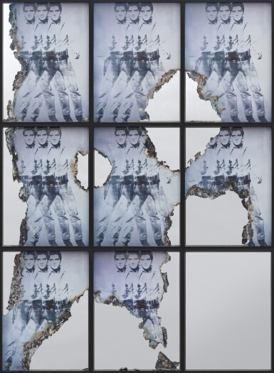 View full screen - View 1 of Lot 4. Self Portrait of You and Me (Nine Times Triple Elvis) .