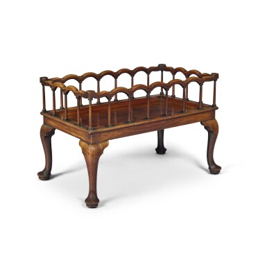 View full screen - View 1 of Lot 1109. A George II Mahogany Bottle Stand, Mid-18th Century.