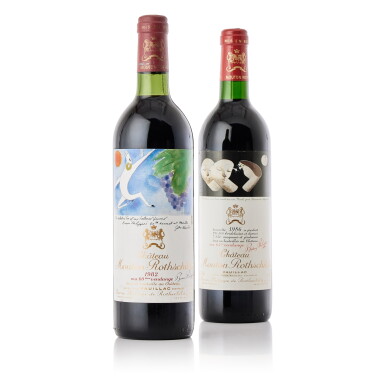 View full screen - View 1 of Lot 7505. Château Mouton Rothschild 1982 (12 BT).