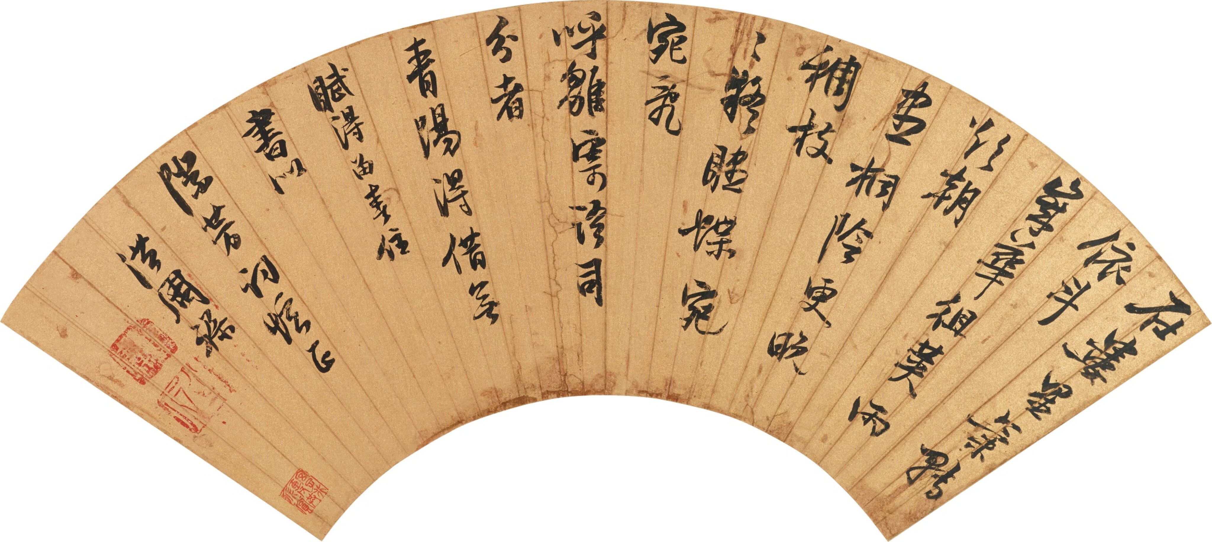 洪周祿 行書五律留春|Hong Zhoulu, Calligraphy in Running Script | Painting and