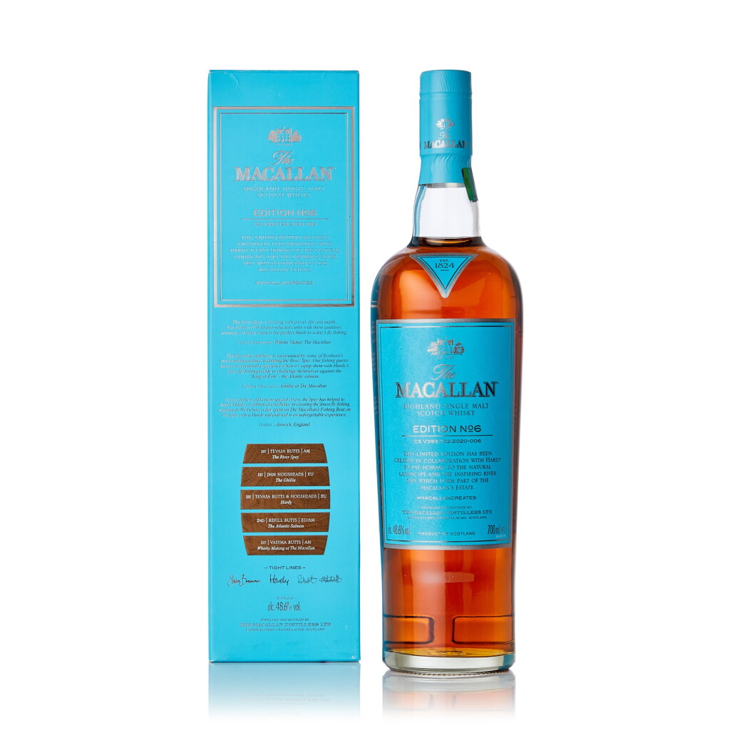 View full screen - View 1 of Lot 5013. The Macallan Edition No.6 48.6 abv NV (1 BT70).