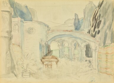 View full screen - View 1 of Lot 81. ARISTARKH VASILIEVICH LENTULOV | Set Design.