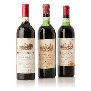 View full screen - View 1 of Lot 8940. Château Ausone 1953 (2 BT).