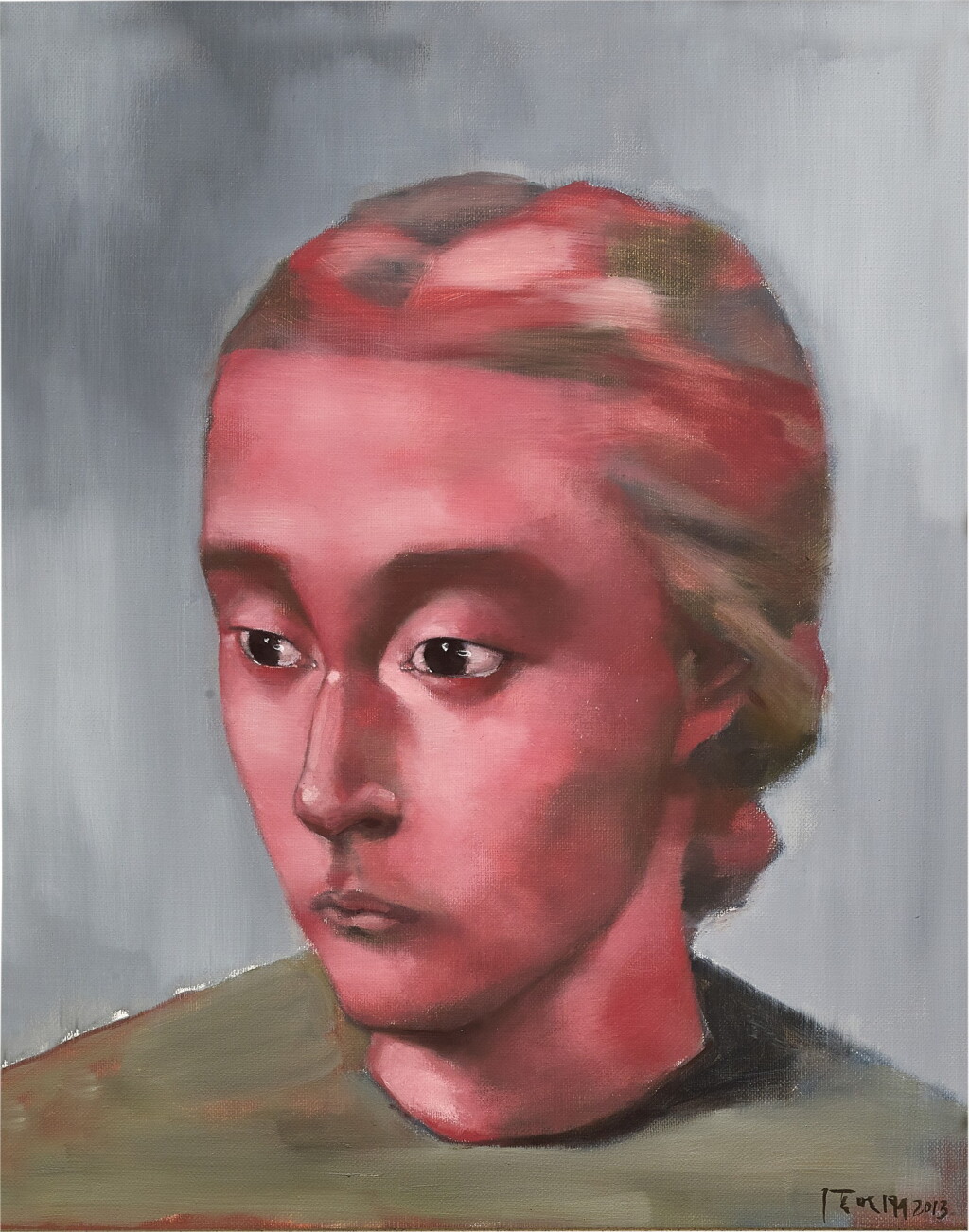 View full screen - View 1 of Lot 128. Zhang Xiaogang 張曉剛 | Portrait No. 5 5號肖像.