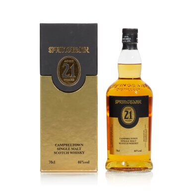 View full screen - View 1 of Lot 399. Springbank 21 Year Old 46.0 abv NV (1 BT70).