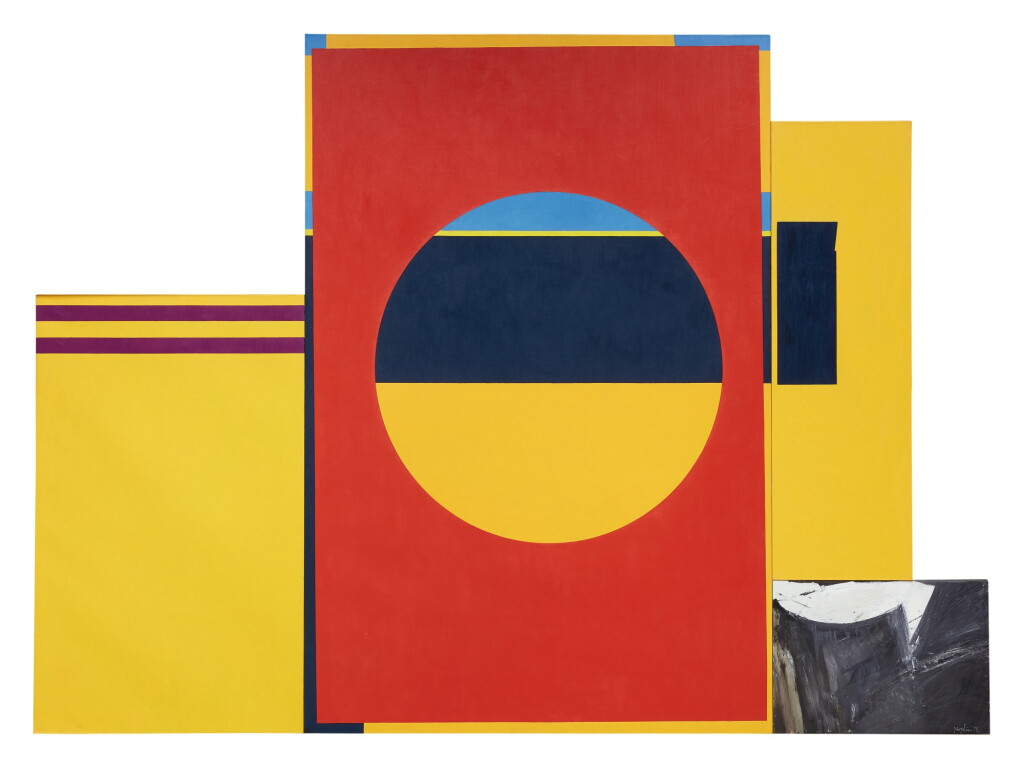 View full screen - View 1 of Lot 319. BUDD HOPKINS | CITY SUN III.