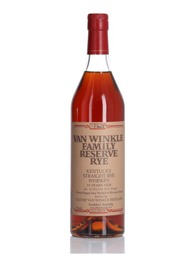 View full screen - View 1 of Lot 89. Van Winkle 13 Year Old Family Reserve Rye 95.6 Proof NV (1 BT 75cl).