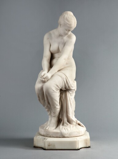 View full screen - View 1 of Lot 107. AUGUSTE-JOSEPH PEIFFER | SEATED WOMAN.