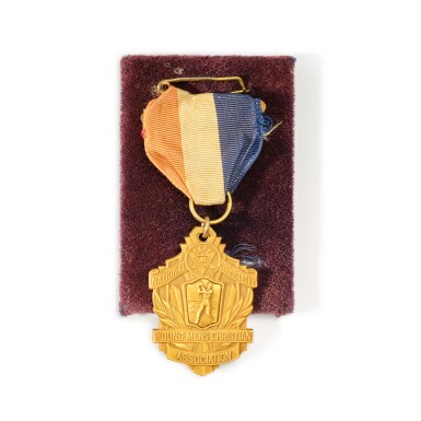 View full screen - View 1 of Lot 41. Wilt Chamberlain National Champion YMCA Medal.
