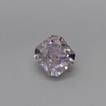 A 0.80 Carat Fancy Brownish Purplish Pink Cut-Cornered Rectangular Modified Brilliant-Cut Diamond, SI2 Clarity