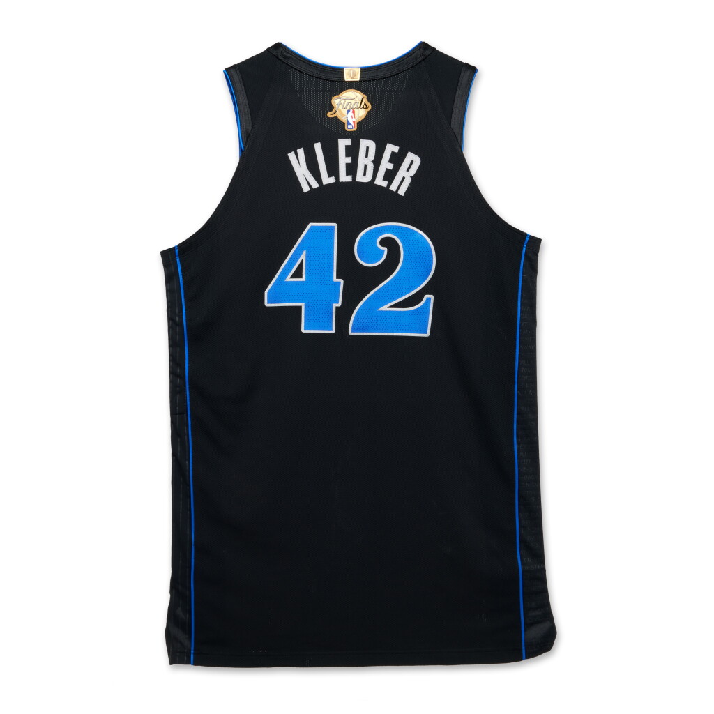 View full screen - View 1 of Lot 15. Maxi Kleber Dallas Mavericks 2024 NBA Finals Game Issued City Edition Jersey | Game 1.