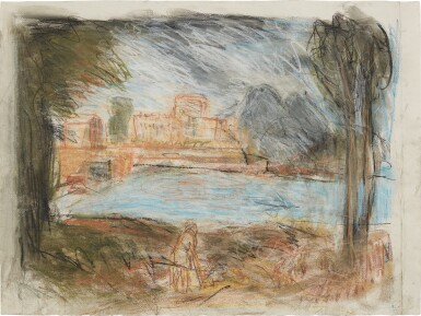 View full screen - View 1 of Lot 31. Landscape with Calm No. 2.