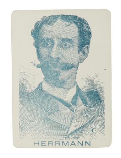 View full screen - View 1 of Lot 310. (Herrmann, Alexander) | Cards as weapons.
