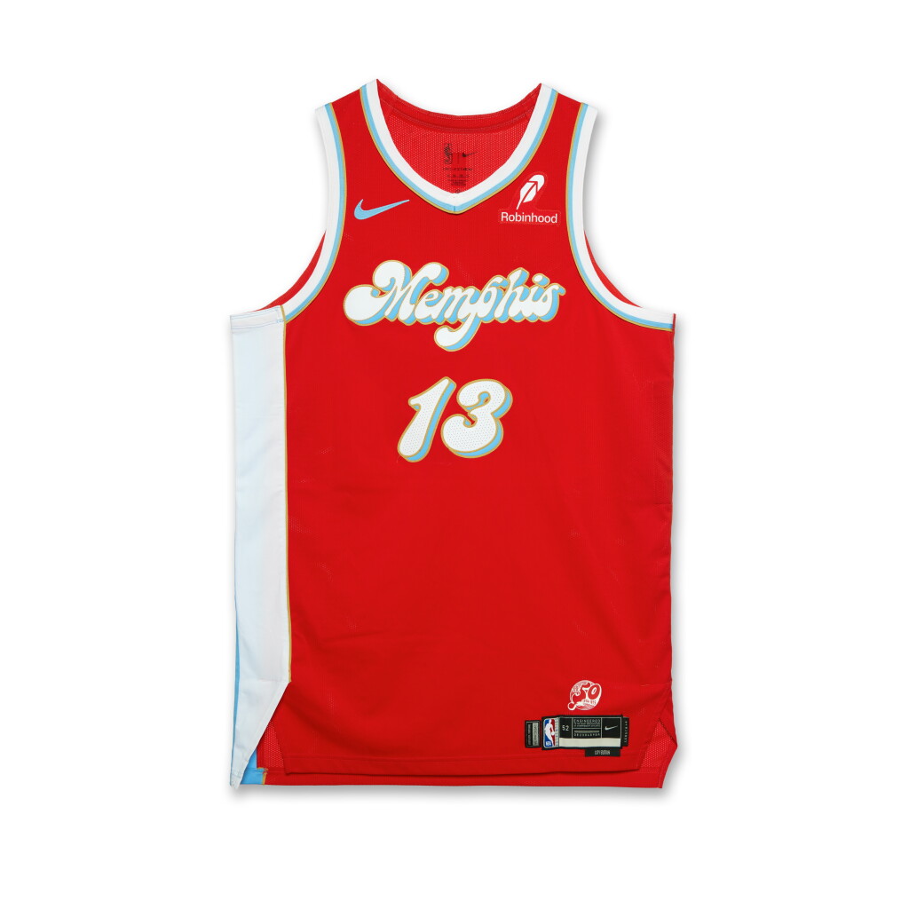 View full screen - View 1 of Lot 124. Jaren Jackson Jr. Memphis Grizzlies 2024-2025 Game Worn City Edition Jersey.