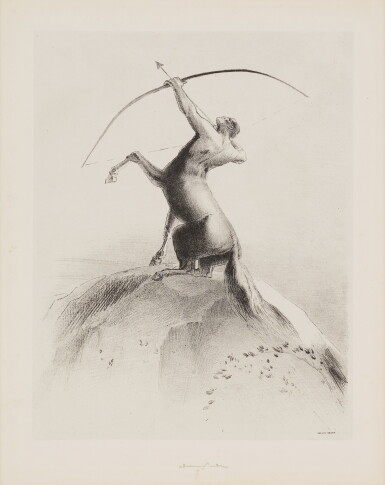 Centaure visant les nues (Mellerio 133)