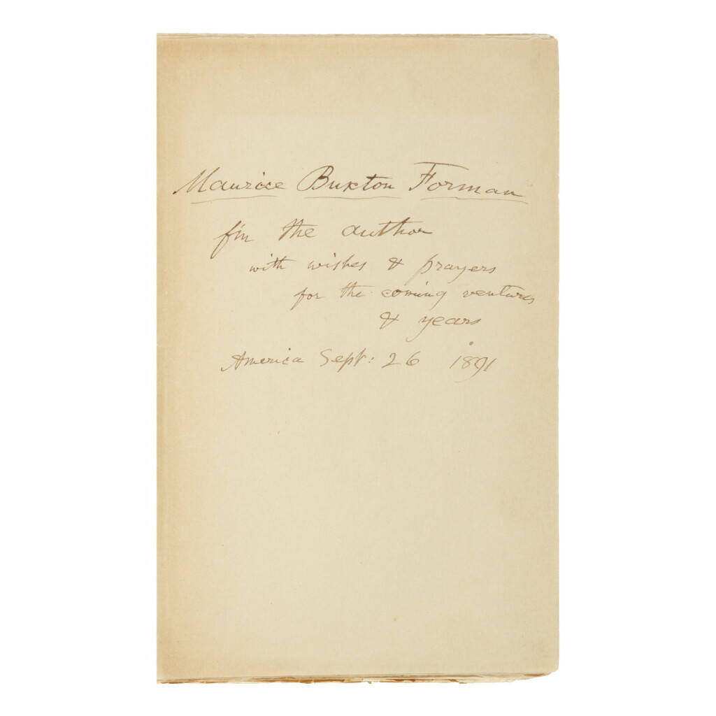 View full screen - View 1 of Lot 257. WHITMAN, WALT | Complete Poems & Prose of Walt Whitman 1855–1888. Authenticated & Personal Book (handled by W.W.). (Philadelphia, 1888).