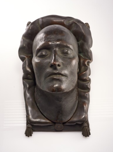 View full screen - View 1 of Lot 81. Francesco Antommarchi (1780-1838) Death mask of Napoleon I | Francesco Antommarchi (1780-1838) Masque mortuaire de Napoléon Ier.