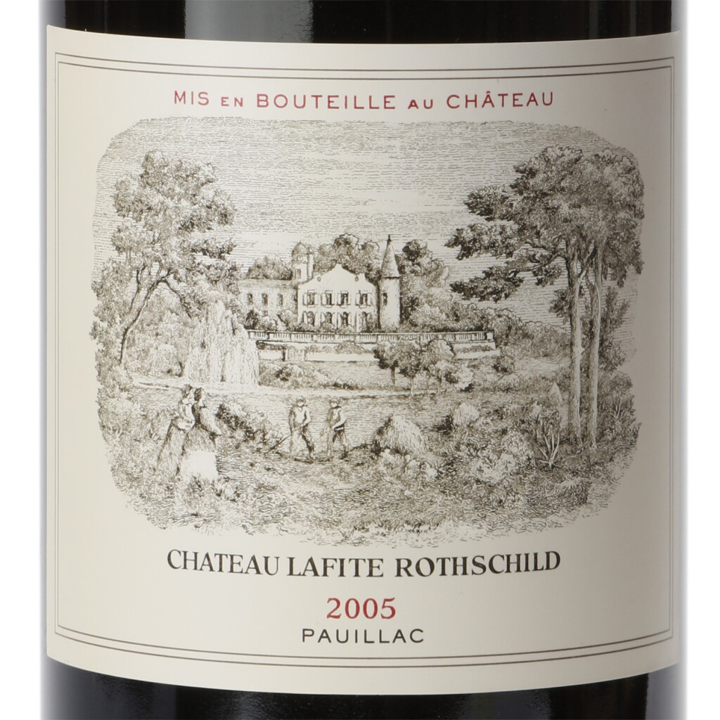 View full screen - View 1 of Lot 374. Château Lafite 2005 (12 BT).