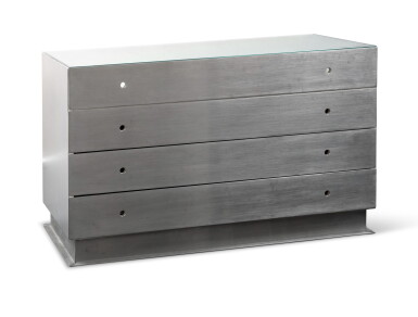 View full screen - View 1 of Lot 257. Chest of drawers, circa 1970.