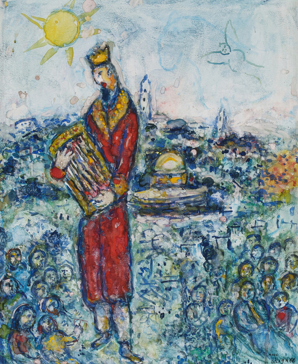 View full screen - View 1 of Lot 634. Le Roi David.